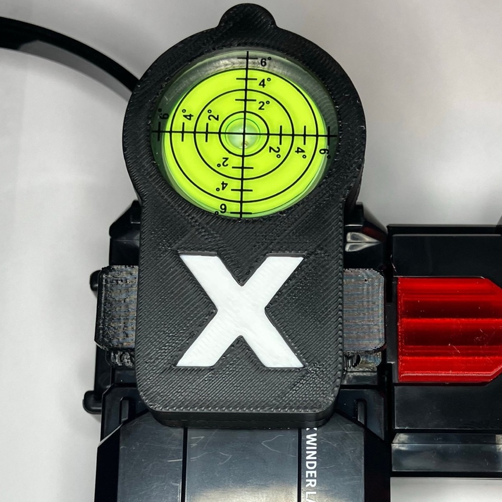 Beyblade X | Bullseye Launcher Level | 3D Print | PLA+ TPU